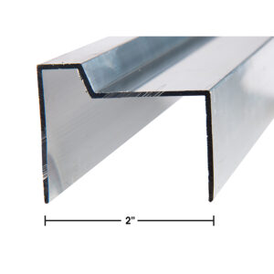 2 in. x 8 ft.2 in. Style 100 Section Adapter Rail