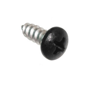 #8 x 1/2 in. Pan Head Sheet Metal Screw; Black