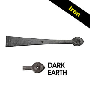 16 in. Spear End Hinge; Dark Earth