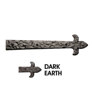 12" LIS End Hinge; Elegance Dark Earth finish.