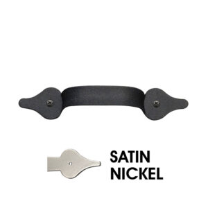 8 3/4 in. Americana Spear End Lift Handle; Satin Nickel