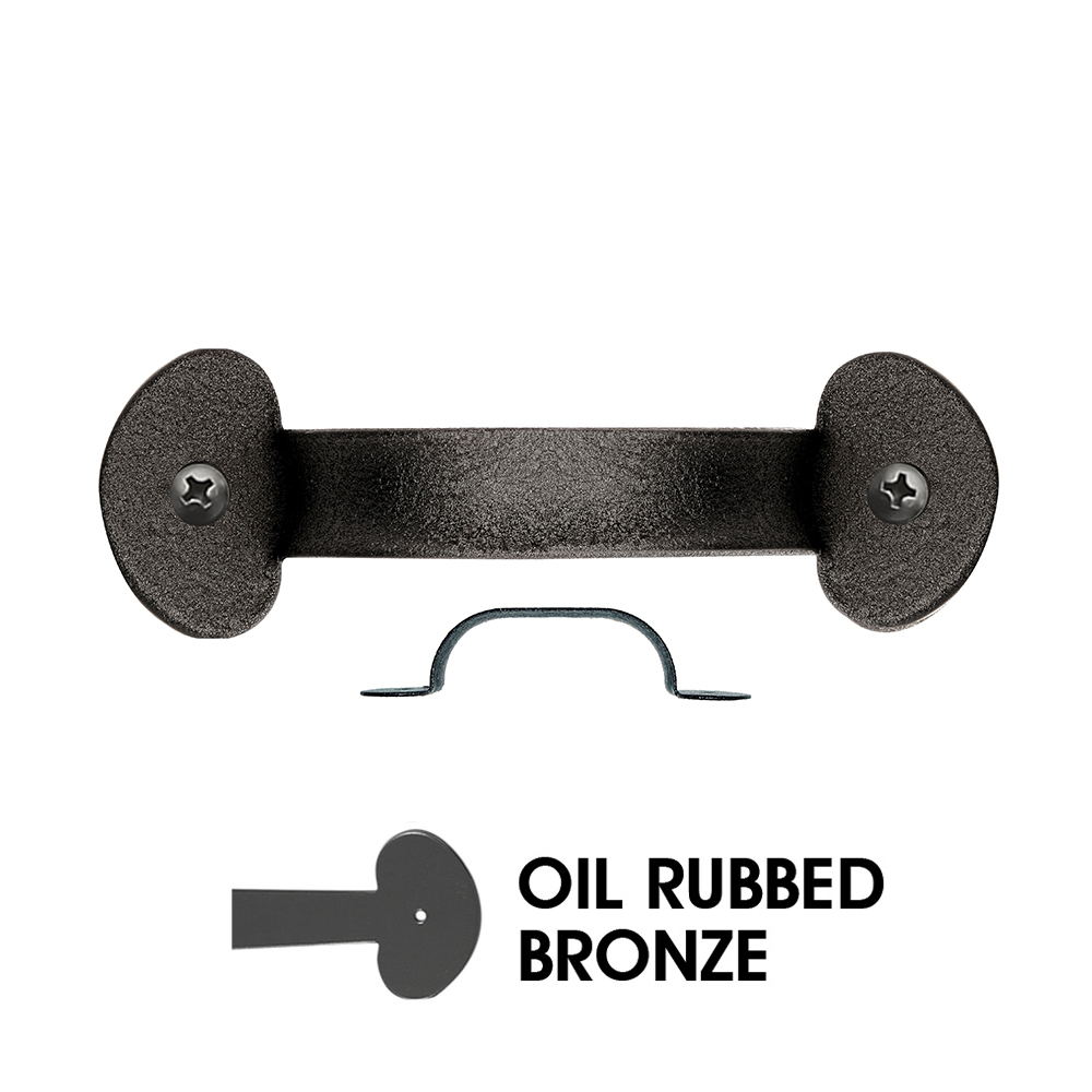 7 in. Americana Colonial Bean End Lift Handle; Oil Rubbed Bronze