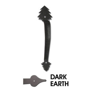11 3/16 in. Mountain Lodge Pull Handle; Dark Earth