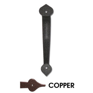 10 in. Aspen Pull Handle; Copper