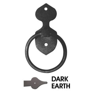 3 3/4 in. Aspen Ring Pull; Dark Earth