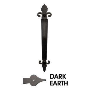 11 3/16 in. Adirondack Saratoga Pull Handle; Dark Earth