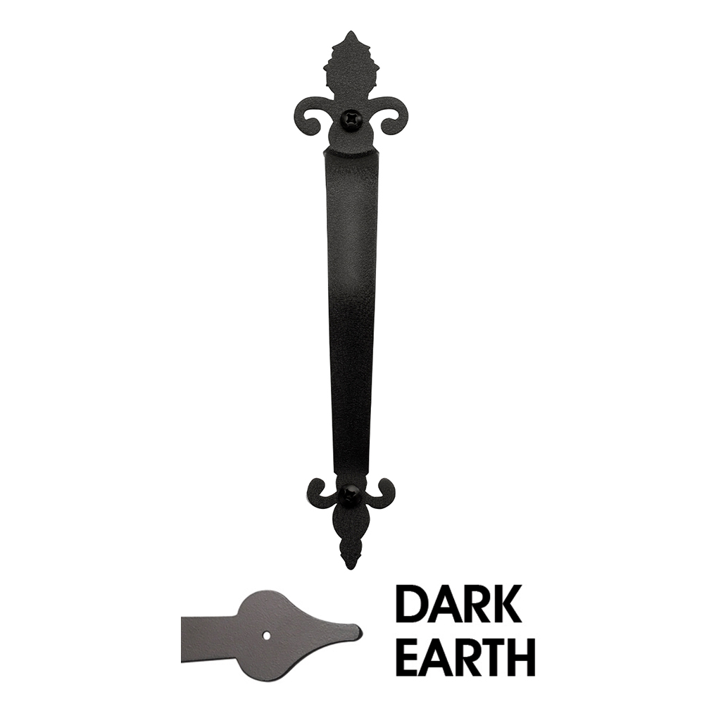 11 3/16 in. Adirondack Saratoga Pull Handle; Dark Earth