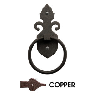 3 3/4 in. Adirondack Saratoga Ring Pull; Copper