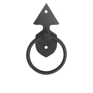 3 3/4 in. Adirondack Arrowhead Ring Pull; Black