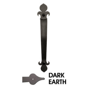 11 3/16 in. Adirondack Champlain Pull Handle; Dark Earth