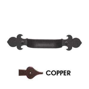9 1/2 in. Adirondack Champlain Lift Handle; Copper