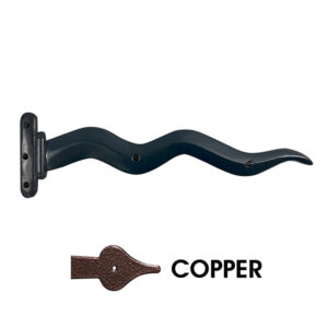 17 in. Southwest Tucson One-Piece Hinge; Copper