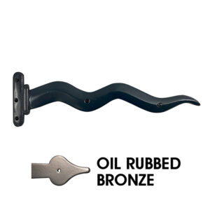 17 in. Southwest Tucson One-Piece Hinge; Oil Rubbed Bronze