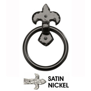 4 1/2” LIS End Ring Pull; Satin Nickel