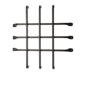 13 x 14 in. Window Grille; Black
