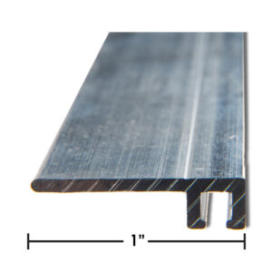 1 in. x 8 ft.2 in. CDSR 90 degree Aluminum Retainer