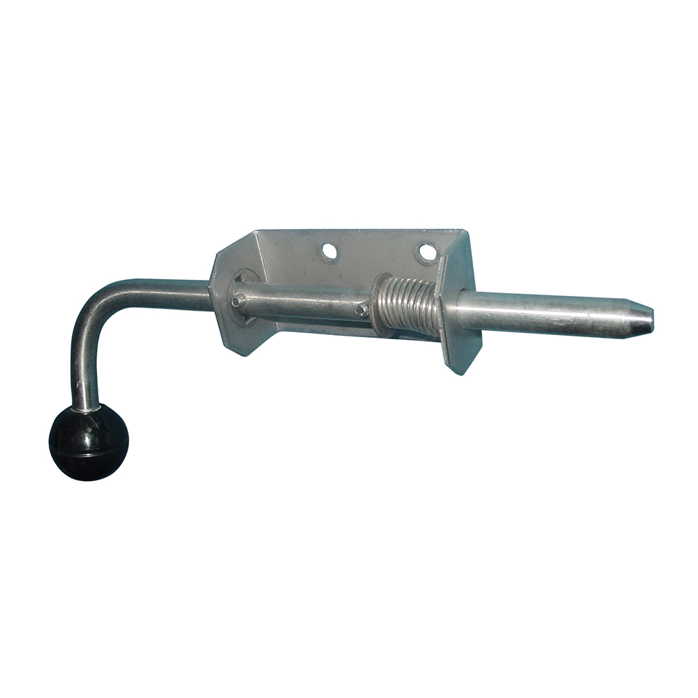 Shoot Bolt Side Latch; Stainless Steel - Image 2