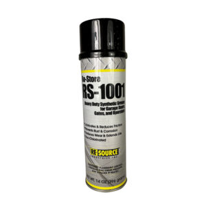Re-Store RS-1001 Heavy Duty Aerosol Garage Door & Gate Lubricant, 20oz.