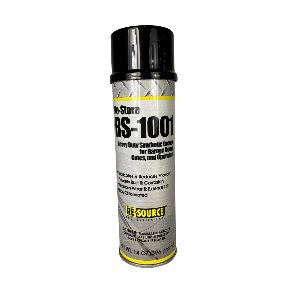 Re-Store RS-1001 Heavy Duty Aerosol Garage Door & Gate Lubricant, 20oz.