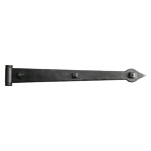 16 in. Traditional Spear End Hinge w/Butt Pin and Molded Clavos
