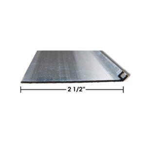 2 1/2 in. x 10 ft.2 in. CDSR 45 degree Aluminum Retainer