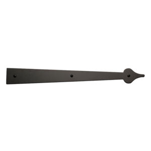 18 in. Americana Spear End Hinge; Black