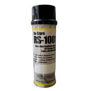 Mini Re-Store RS-1001 Heavy Duty Aerosol Garage Door & Gate Lubricant, 8oz.